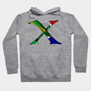 South Africa South African flag X Hoodie